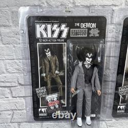 KISS Dressed to Kill 12 Action Figure 2013 New Sealed 4 Piece Set
