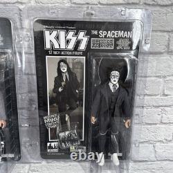 KISS Dressed to Kill 12 Action Figure 2013 New Sealed 4 Piece Set