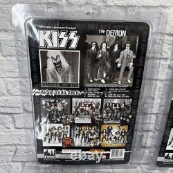 KISS Dressed to Kill 12 Action Figure 2013 New Sealed 4 Piece Set