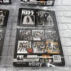 KISS Dressed to Kill 12 Action Figure 2013 New Sealed 4 Piece Set
