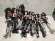 Kiss Figures Toy Company Mcfarlane Kiss (8) Figures Lot Asst. With Access