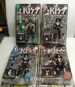 KISS McFarlane Action Figure Set Of (4) NEW 1978 Solo Albums 1997 Series 1