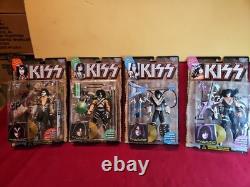 KISS McFarlane Toys Ultra Action Figure 1997 Letters Complete Set of 4 Albums