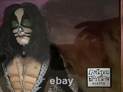 KISS Peter Criss 1998 Destroyer RARE 24 Action Figure #006570 withCOALimited Ed