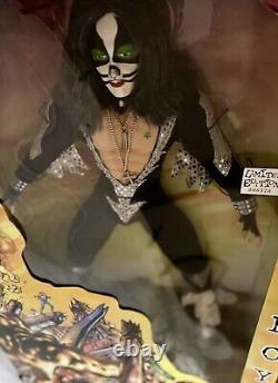 KISS Peter Criss 1998 Destroyer RARE 24 Action Figure #006570 withCOALimited Ed