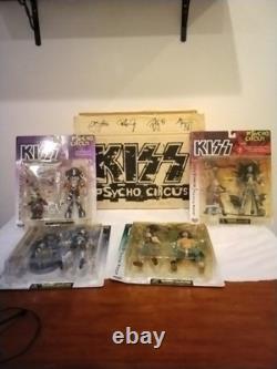 KISS Psycho Circus Action Figures McFarlane Toys 1998 NIB Lot Of 4 Case Pack