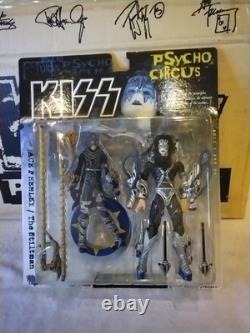 KISS Psycho Circus Action Figures McFarlane Toys 1998 NIB Lot Of 4 Case Pack