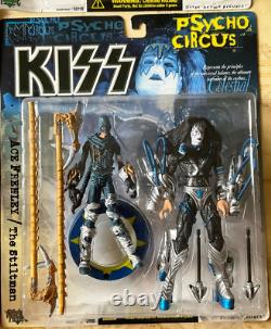 KISS Psycho Circus Set Action Figures McFarlane Toys 1998 + 3 Tour Edition NIB