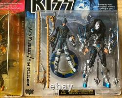 KISS Psycho Circus Set Action Figures McFarlane Toys 1998 + 3 Tour Edition NIB