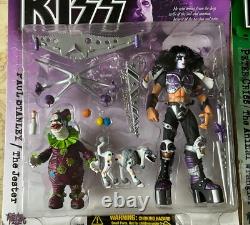 KISS Psycho Circus Set Action Figures McFarlane Toys 1998 + 3 Tour Edition NIB