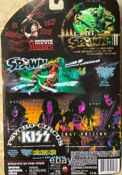 KISS Psycho Circus Set Action Figures McFarlane Toys 1998 + 3 Tour Edition NIB
