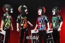 KISS Set of 4 Ben Cooper Costume Kids Action Figures by NECA MINT and IN HAND