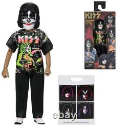 KISS Set of 4 Ben Cooper Costume Kids Action Figures by NECA MINT and IN HAND