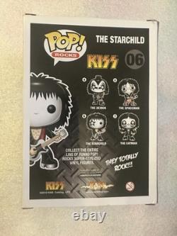 KISS The Starchild #06 GITD CHASE Funko Pop! Vinyl Rare & Vaulted Grail