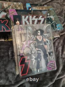 KISS UltraAction Figures McFarlane Toys Set of 4 Ace, Gene, Peter & Paul (1997)