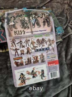 KISS UltraAction Figures McFarlane Toys Set of 4 Ace, Gene, Peter & Paul (1997)