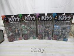 KISS Ultra Action Figures Complete Set of 4 McFarlane With Original Shipping Box