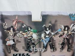KISS Ultra Action Figures Complete Set of 4 McFarlane With Original Shipping Box