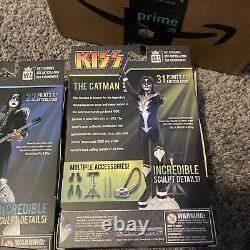 KISS bst axn action figures W Magazine And Comic