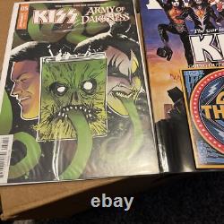 KISS bst axn action figures W Magazine And Comic
