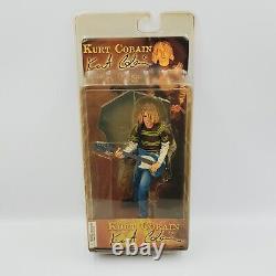 KURT COBAIN Neca 7 Action Figure Blue Guitar Smells Like Teen Spirit Version