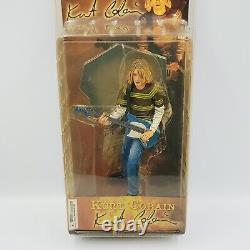 KURT COBAIN Neca 7 Action Figure Blue Guitar Smells Like Teen Spirit Version