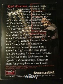 Keith Emerson (ELP) Statue, Rock IconZ Knucklebonz'06, 428/3000 Never Displayed