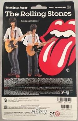Keith Richards (The Rolling Stones) Action Figure 7 Figure Medicom MIB 2006