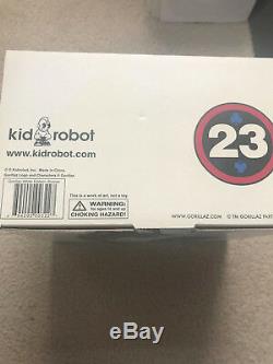 Kid Robot Gorillaz WHITE EDITION RUSSEL NEW in BOX RARE
