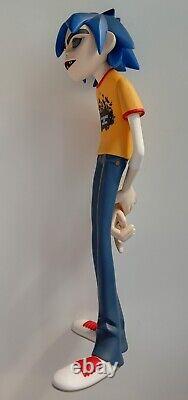 Kidrobot Gorillaz 2D 13 Vinyl Art Figure Jamie Hewlett 2-D 2005 Red Edition