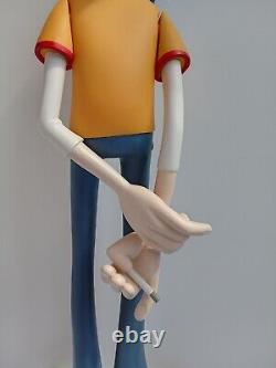 Kidrobot Gorillaz 2D 13 Vinyl Art Figure Jamie Hewlett 2-D 2005 Red Edition