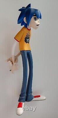 Kidrobot Gorillaz 2D 13 Vinyl Art Figure Jamie Hewlett 2-D 2005 Red Edition