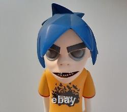 Kidrobot Gorillaz 2D 13 Vinyl Art Figure Jamie Hewlett 2-D 2005 Red Edition