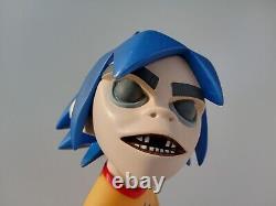 Kidrobot Gorillaz 2D 13 Vinyl Art Figure Jamie Hewlett 2-D 2005 Red Edition