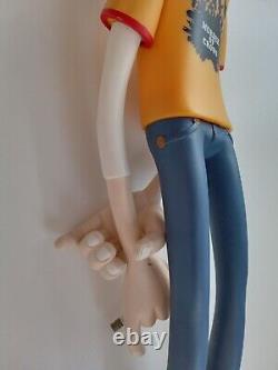 Kidrobot Gorillaz 2D 13 Vinyl Art Figure Jamie Hewlett 2-D 2005 Red Edition