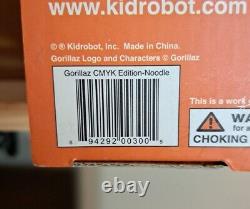 Kidrobot Gorillaz CMYK Edition Noodle Vinyl Figure 2006 Some Box Wear