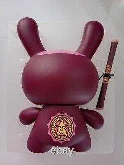 Kidrobot Shepard Fairey CHUCK D DUNNY ART FIGURE Public Enemy Obey Giant print