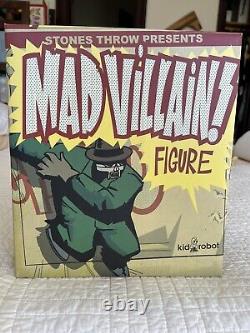 Kidrobot Stonesthrow Madvillain MF Doom Toy / Figure Original box, never used
