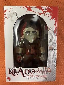 Kill Audio Vinyl Figure Bloody Variant Time To Face The Music CIB Complete Box