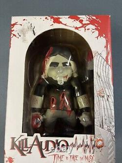 Kill Audio Vinyl Figure Bloody Variant Time To Face The Music CIB Complete Box