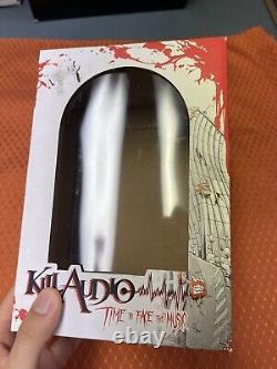 Kill Audio Vinyl Figure Bloody Variant Time To Face The Music CIB Complete Box