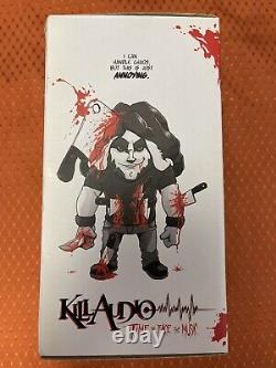 Kill Audio Vinyl Figure Bloody Variant Time To Face The Music CIB Complete Box