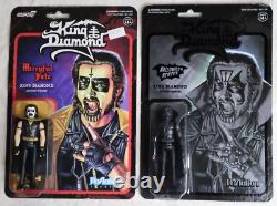 King Diamond Reaction Figure Lot Super 7 Mercyful Fate First Tour Rare Halloween