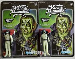 King Diamond Super 7 Reaction Figure Lot