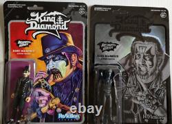 King Diamond Super 7 Reaction Figure Lot