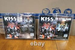 Kiss 8 Limited Edition Love Gun Action Figures Dolls Sets-2pk-4pk Only 100 Made