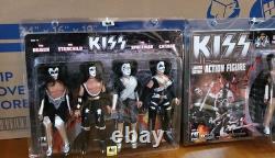 Kiss 8 Limited Edition Love Gun Action Figures Dolls Sets-2pk-4pk Only 100 Made