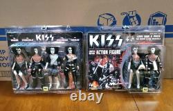 Kiss 8 Limited Edition Love Gun Action Figures Dolls Sets-2pk-4pk Only 100 Made