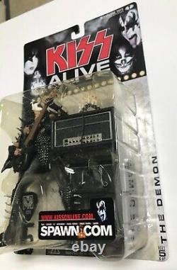 Kiss Alive Action Figures Set of Four Figures Spawn McFarlane Toys