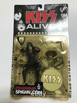 Kiss Alive Action Figures Set of Four Figures Spawn McFarlane Toys